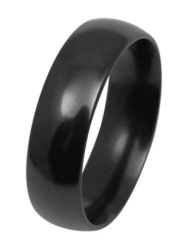 BLACK DUETTO, POLISHED FINISH RING - Kohinoor - Kultakeskus Oy